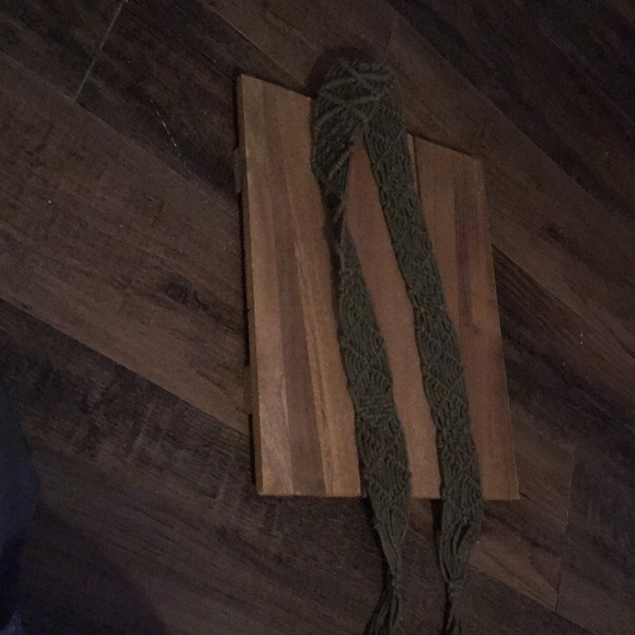 Vintage Macramé Belt 80s - Picture 6 of 9
